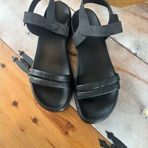 Ecco Black Women's Sandals